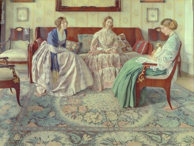 Tre Signore, 1916 da Nikolay Filippovich Petrov