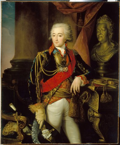 Ritratto del conte Alexander Dmitriev Mamonov da Nikolay Ivanovich Argunov