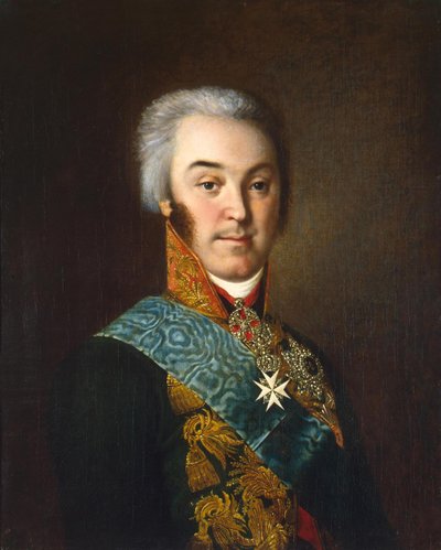 Ritratto del Conte Nikolai Petrovich Sheremetev 1751-1809, 1800 da Nikolay Ivanovich Argunov