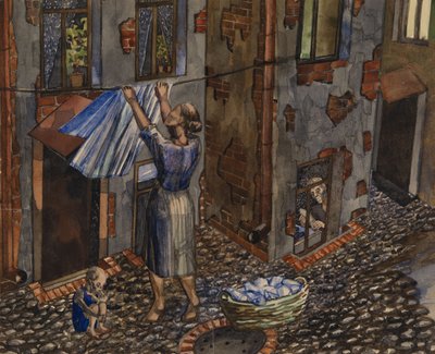 Vecchio Cortile da Nikolay Ivanovich Evgrafov