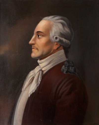 Ritratto del poeta Yakov Knyazhnin 1742-1791, 1854-1858 da Nikolay Ivanovich Polivanov