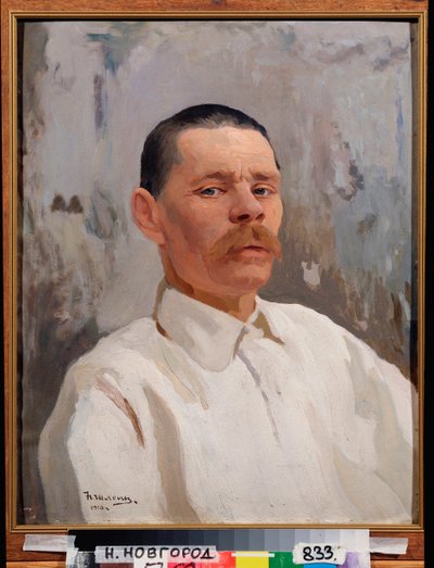 Ritratto dello scrittore Maksim Gor