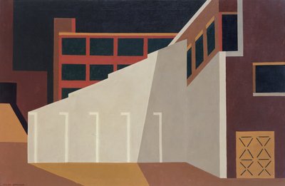 La fabbrica di orologi da Niles Spencer