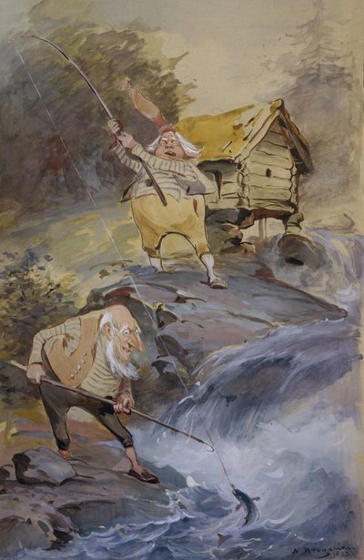 Fortuna di pesca da Nils Bergslien