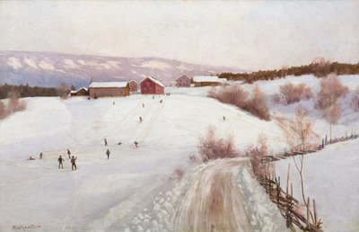 Inverno in Norvegia da Nils Hansteen