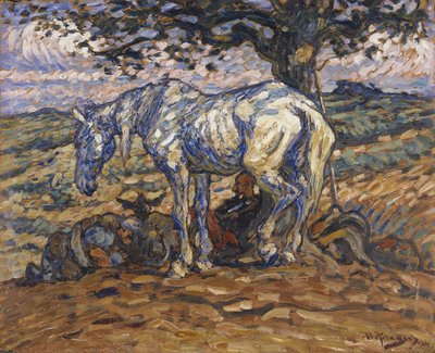 Il cavallo di Don Chisciotte, Ronzinante, 1911 da Nils Kreuger