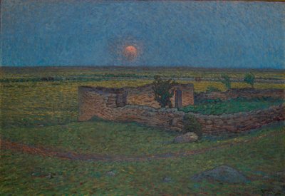Luna che sorge su Öland da Nils Kreuger