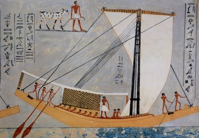 Barca a vela e remi, copia dell