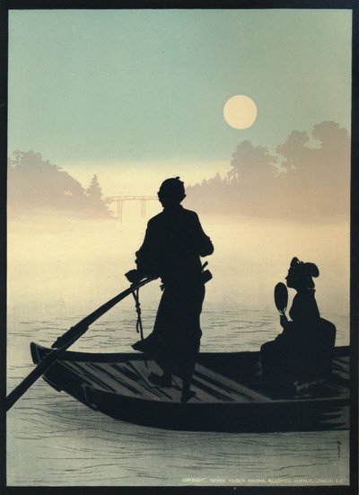 Inchiostri a processo rapido Silhouette, 1917 da Nippon Yusen Kaisha