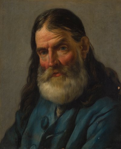 Ritratto di un uomo anziano da Noel (circle of) Halle