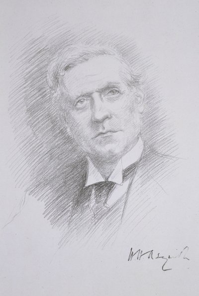 Ritratto di Herbert Henry Asquith (1881-1947), da un album sull