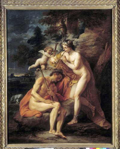 Mercurio, Argo e Io (precedentemente Endimione) da Noel Nicholas Coypel