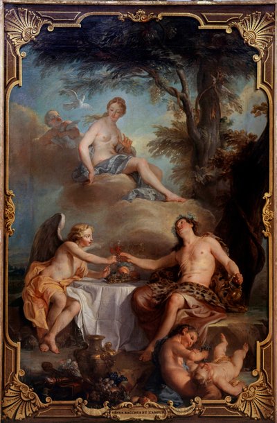 Venere, Bacco e Amore da Noel Nicholas Coypel