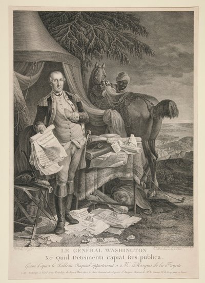 Il Generale Washington da Noël Le Mire