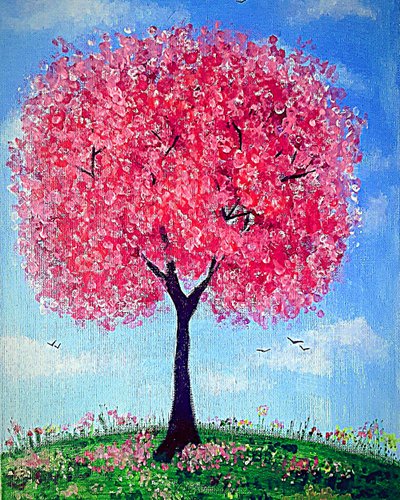 Albero di Fiori di Ciliegio da Nomi Morina
