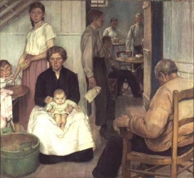 Il Salotto Posteriore, Cafe Loos, Etaples da Nora Lucy Mowbray Cundell