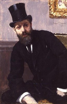 Ritratto di Hippolyte Fortin da Norbert Goeneutte