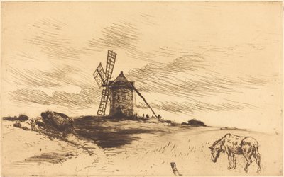 Il mulino di Saint Jacut da Norbert Goeneutte