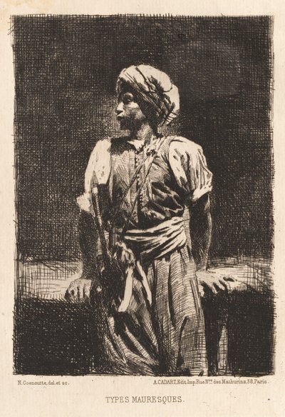 Tipi moreschi da Norbert Goeneutte