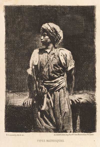Tipi moreschi, 1875 da Norbert Goeneutte