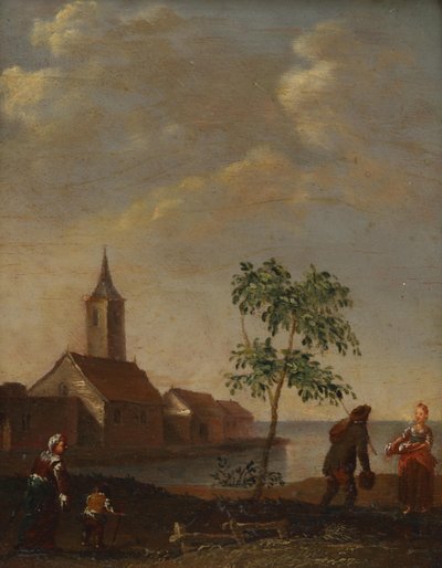 Scena del villaggio da Norbert Grund