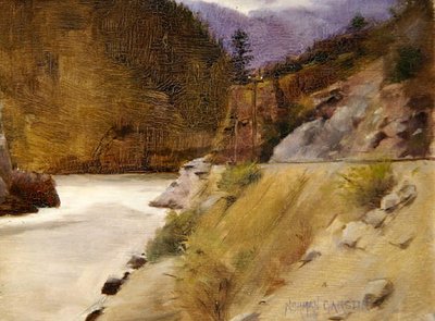 Hell Gate Canyon, Fraser River, Canada da Norman Garstin