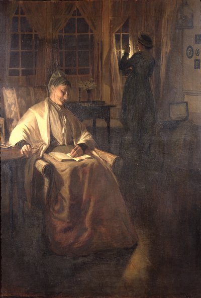 Il suo segnale, c.1892 da Norman Garstin
