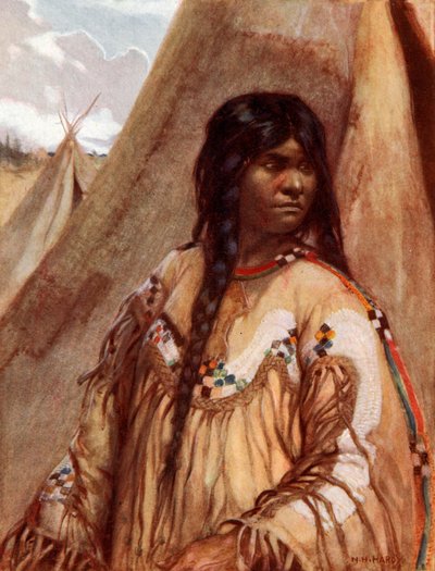 Ragazza indiana Piedi Neri da Norman Hardy