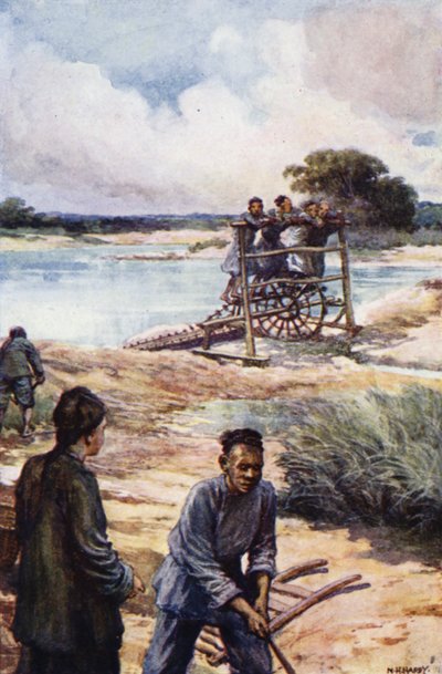 Cina: Una ruota idraulica da Norman Hardy