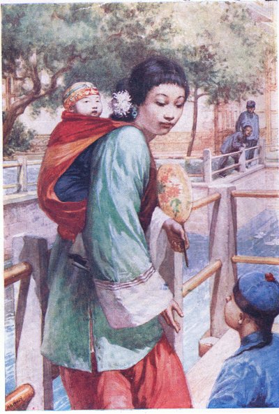Bambini cinesi c.1900 da Norman Hardy