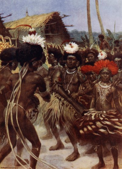 Danza del raccolto, Nuova Guinea da Norman Hardy