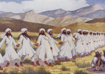 La danza nazionale dei Baluchi da Norman Hardy
