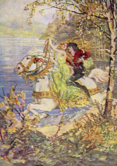 Il vero Thomas e la Regina delle Fate da Norman Mills (after) Price