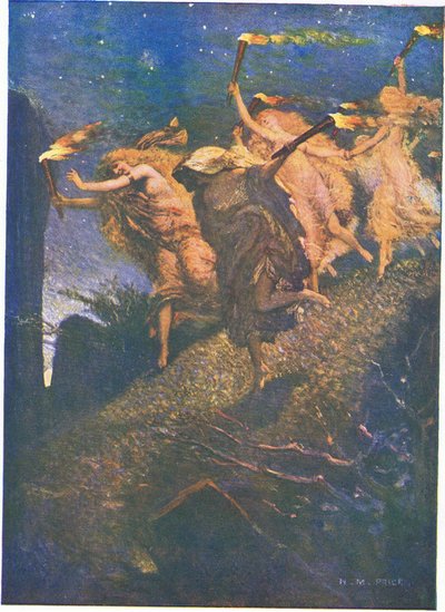 La prima notte di Valpurga: "Attraverso l