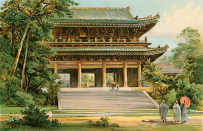 Cultura dei mongoloidi asiatici: tempio giapponese da North American