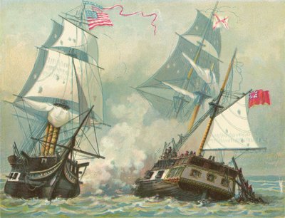 Combattimento tra la Constitution e la Guerriere da North American