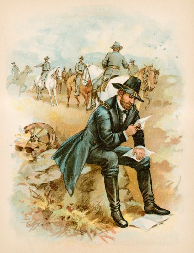 Grant sul campo, ultimo anno della guerra da North American