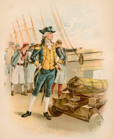 John Paul Jones, primo capitano della Marina degli Stati Uniti da North American