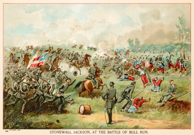 Stonewall Jackson, alla battaglia di Bull Run da North American