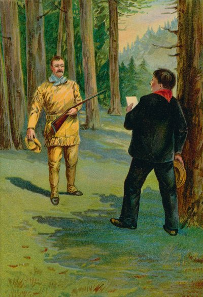 Theodore Roosevelt convocato al capezzale del presidente morente da North American