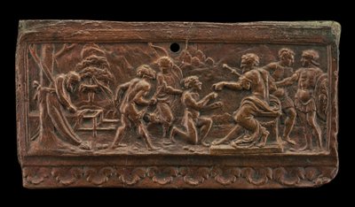 I tre figli con il cadavere del padre da North Italian 15th or 16th Century