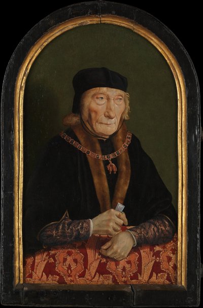 Jan 1438-1516, primo conte di Egmond, contessa di Egmond Magdalena van... da North Netherlandish Painter