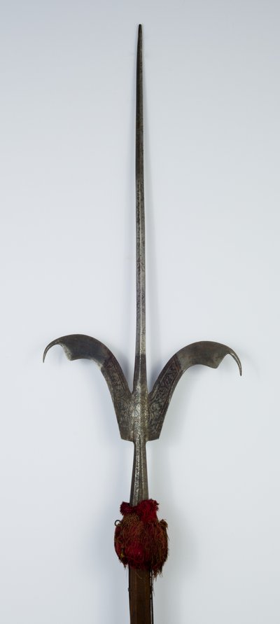 Lancia Friulana (acciaio, legno e tessuto con tracce di doratura) da Northern Italian School