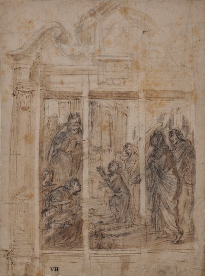 Presentazione della Vergine al Tempio da Northern Italian School
