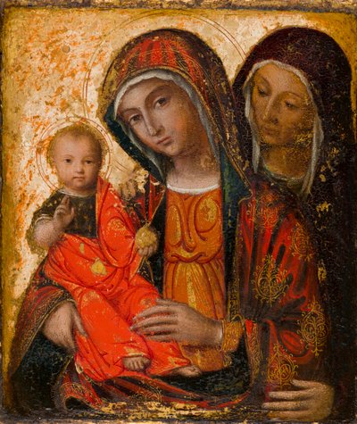 Vergine Maria, Cristo e Sant