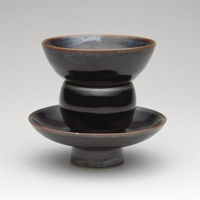 Coppa e supporto per coppa, dinastia Song settentrionale da Northern Song Dynasty Chinese School