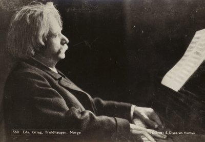 Edvard Grieg a Troldhaugen, Norvegia da Norwegian Photographer