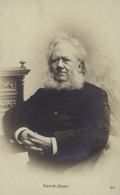 Henrik Ibsen, drammaturgo norvegese da Norwegian Photographer