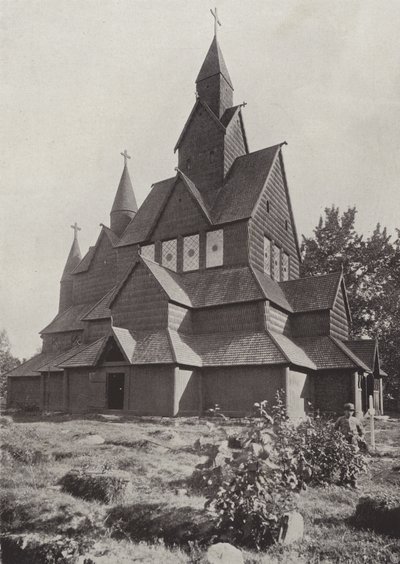 Chiesa di legno di Hitterdal da Norwegian Photographer