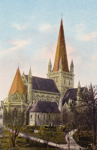 Norge / Norvegia: Trondhjems Komkirke da Norwegian Photographer